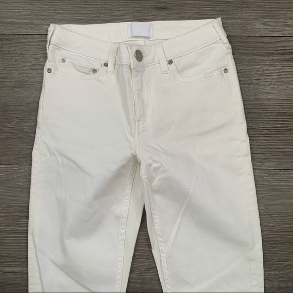 Acne Skin 5 Optic White Jeans Size 24 - Picture 6 of 16